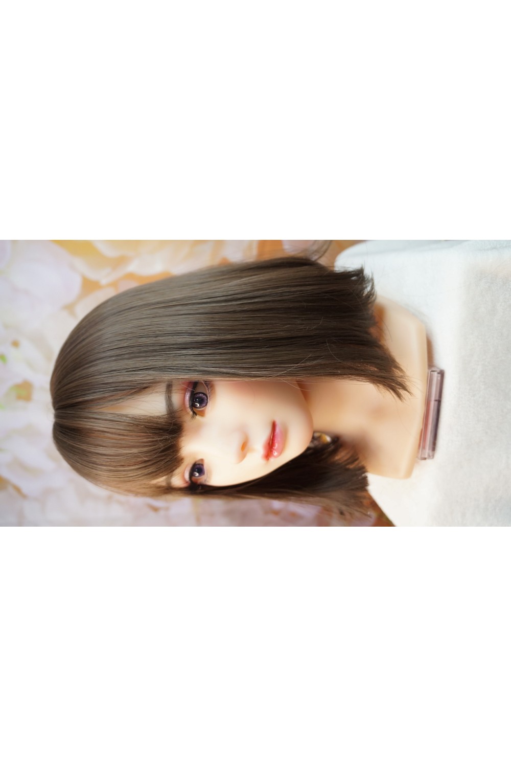 【新古未使用品】GD Sino #G1洛紫 シリコンヘッド単品 眉毛下睫毛植毛OP 視線移動 肌色 ナチュラル
