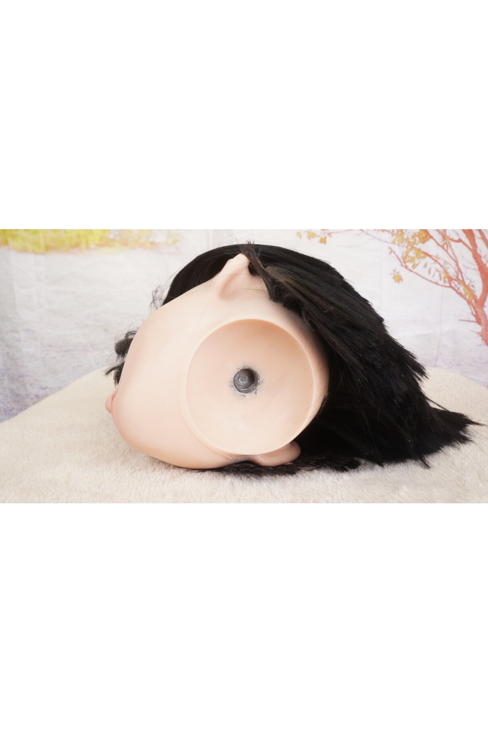 【中古】【O中古超美品 ホール未使用品】Yearndoll #Y206-7 明希軟性シリコンヘッド(口開閉機能&オーラル&模擬口腔付き)単品(160〜163cm推奨)