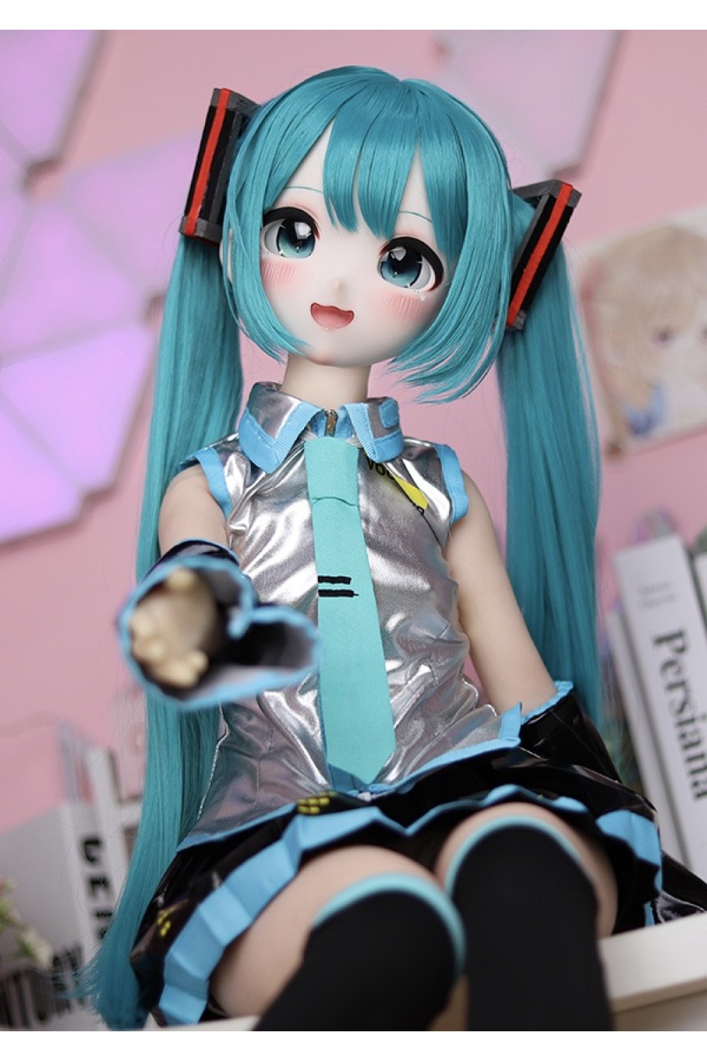 【新品】MOZU DOLL 85cm Aカップ 小音ちゃん ソフトビニール製頭部 TPE製ボディ 肌色＆眼球色＆メイク＆ウィッグ＆衣装は宣材写真と同じ 6kg MOZU 0017