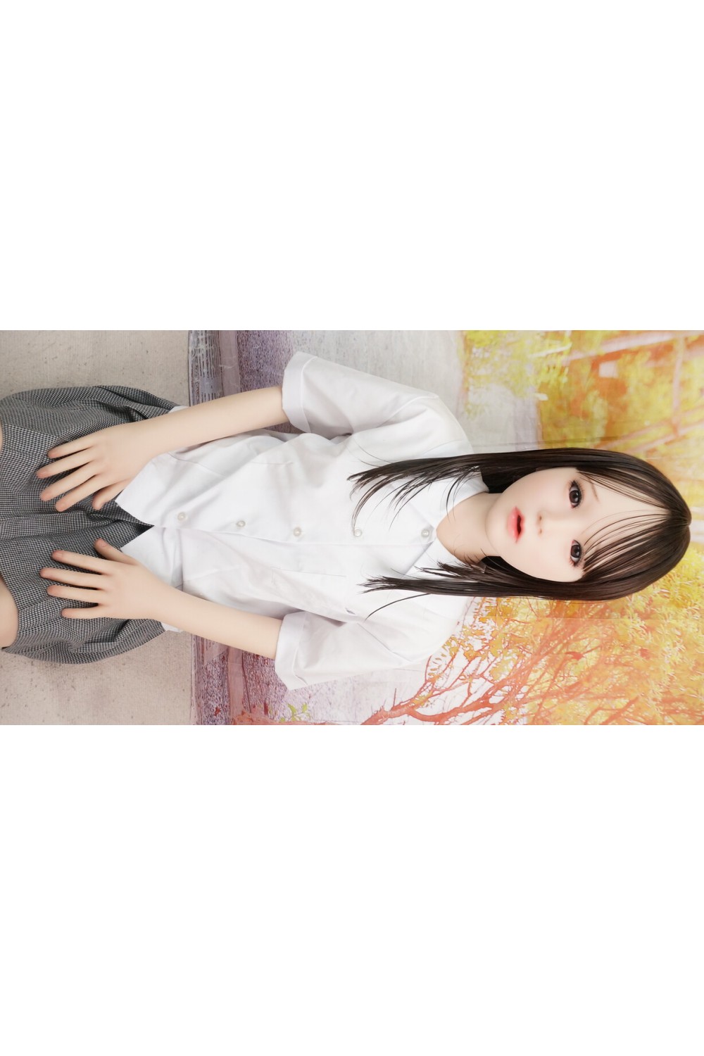 【中古】【O初心者応援パック 新品未使用即納品】4woods A.I. doll #ルミシリコンヘッド 柔らか仕様OP セクシーメイクsisters 【非売品 特別オーダー品】【オプション多数】