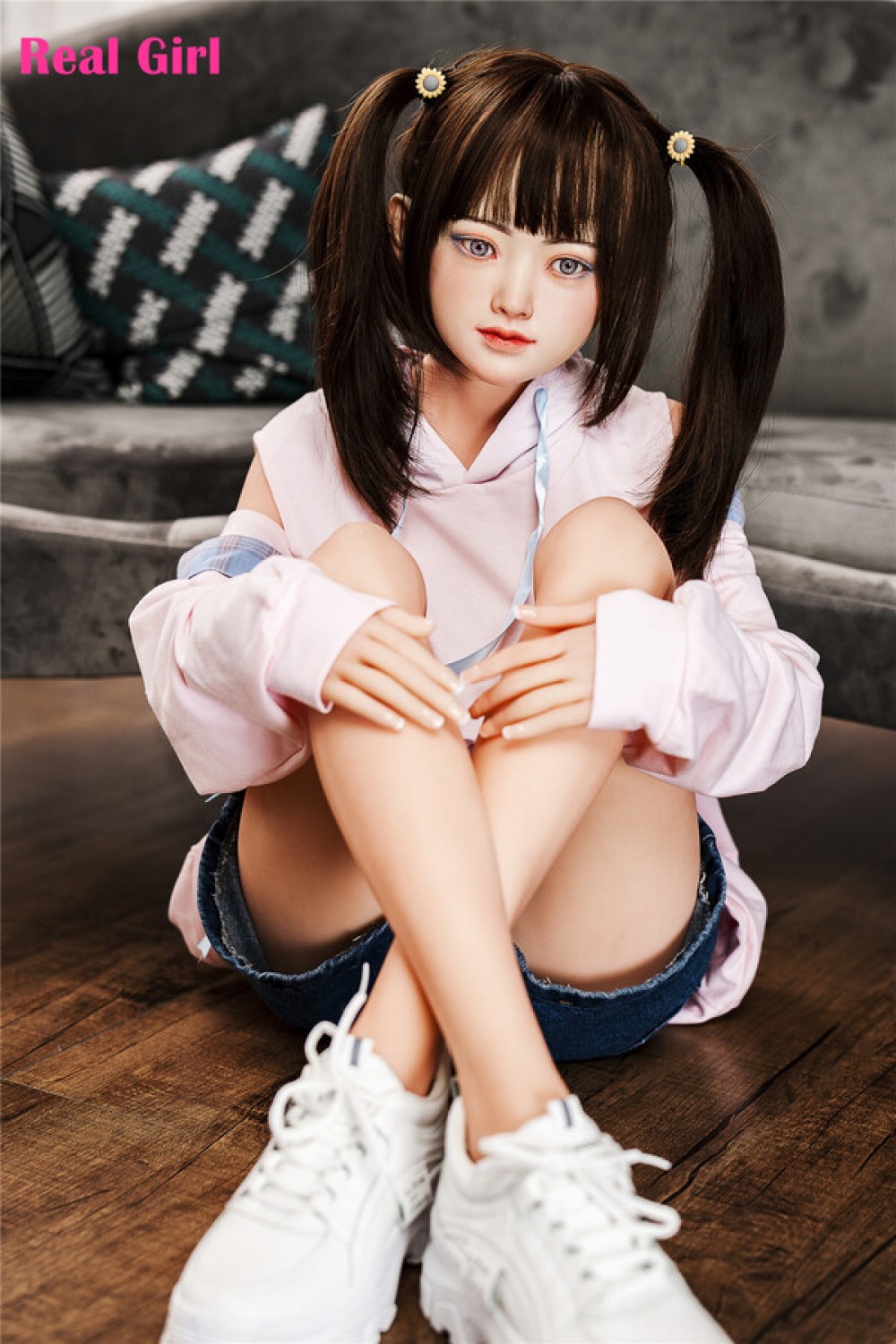 【新品】R53頭部 Real Girl (A工場製) ラブドール 148cm Cカップ ボディー及びヘッド材質など選択可能 カスタマイズ可 RG 0014