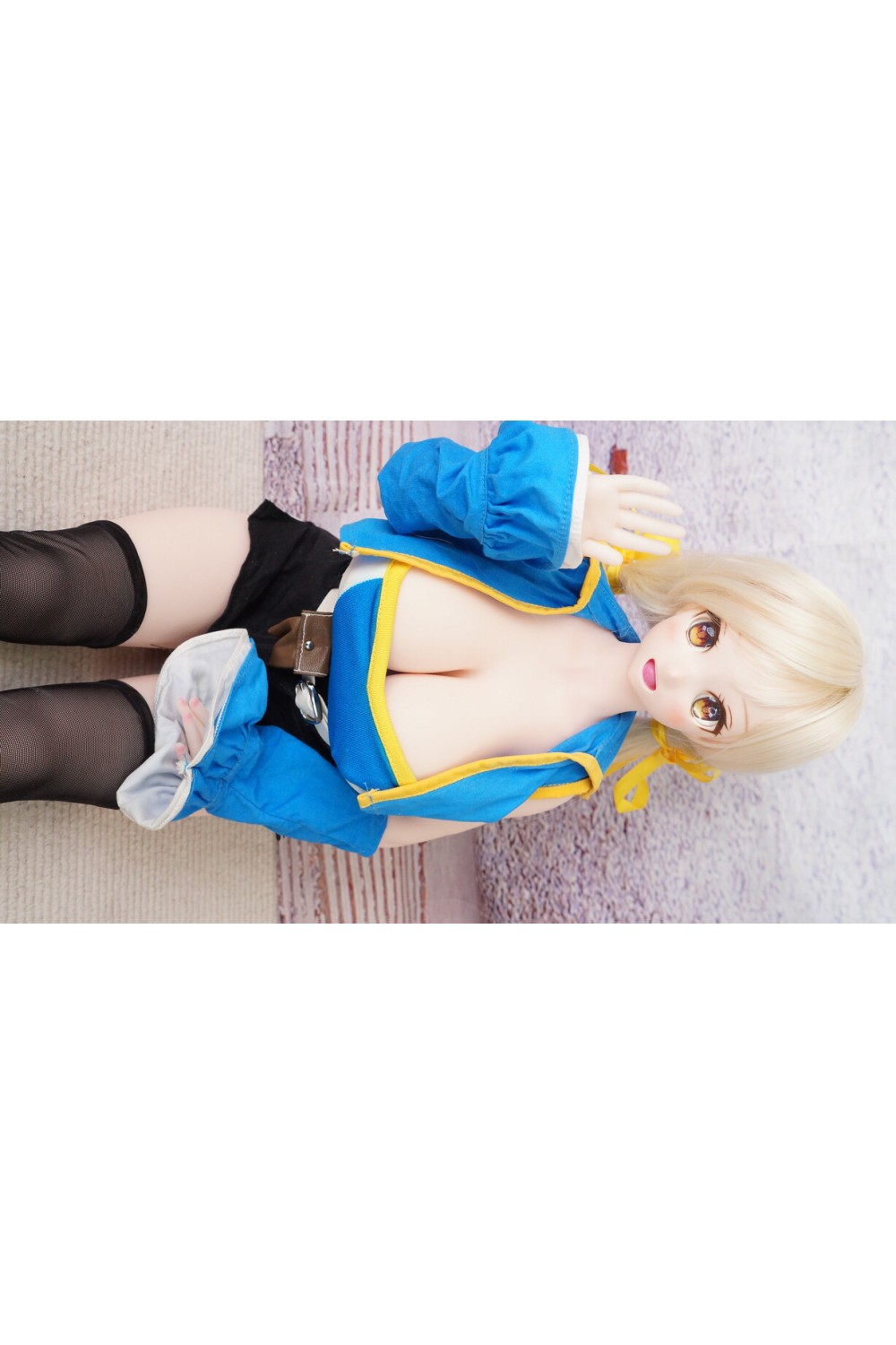 【初心者応援パック 中古超美品】Mini Doll #Lucy ソフトビニール製ヘッド 60cm 巨乳FAIRY TAIL