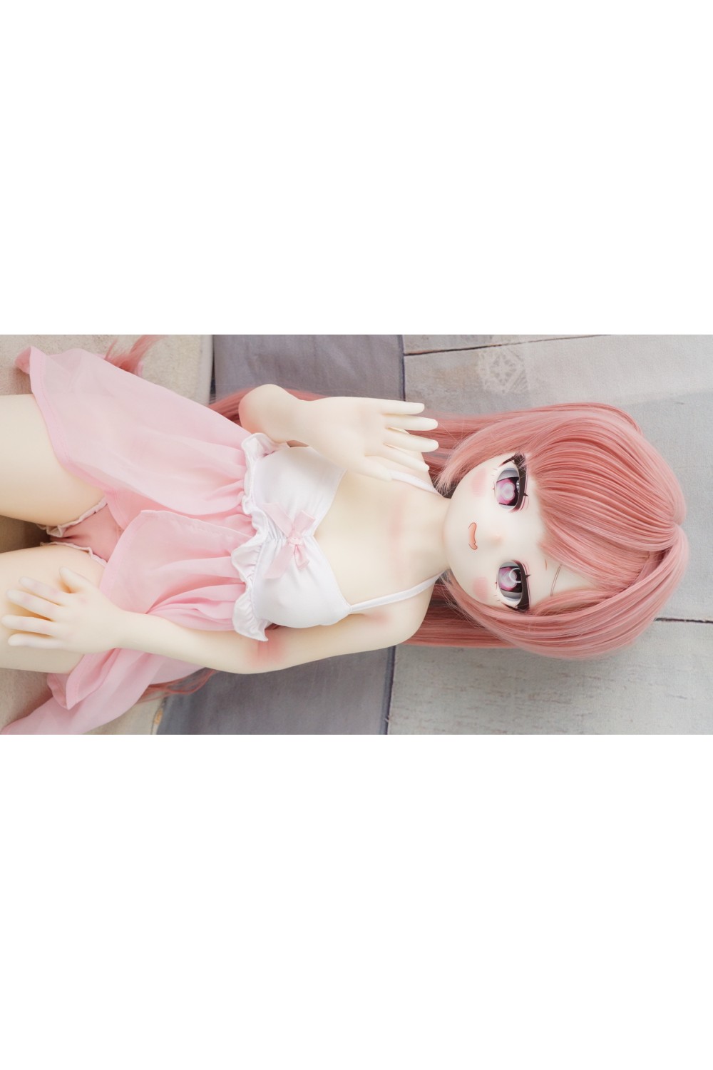 【O初心者応援パック 新品未使用品ホール未使用品】MOZU DOLL #愛莉ソフトビニール製ヘッド 85cm バスト大