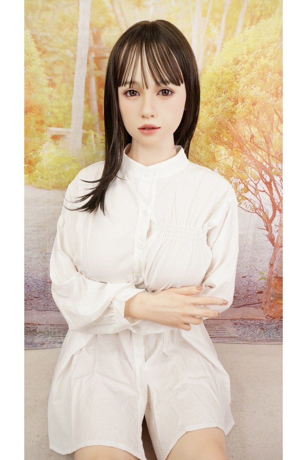 【O初心者応援パック 国内検品済 新品未使用即納品】 Irontech Doll #A4ROSMAX軟質シリコンヘッド T158cm Fカップ ジェルお尻【フルシリコン製】【orientalシリーズ】
