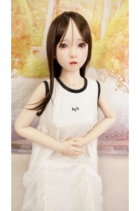 【中古】【初心者応援パック 中古美品】SHEDOLL #洛小乙（Luoxiaoyi）硬質シリコンヘッド 職人メイク 140cm Aカップ ボディのリアルメイク 自立加工OP EVO新骨格