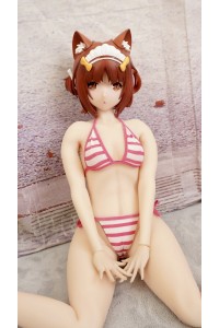 【中古】【初心者応援パック 中古超美品】Otaku Doll #猫娘 紅豆 ソフトビニール製ヘッド 65cm