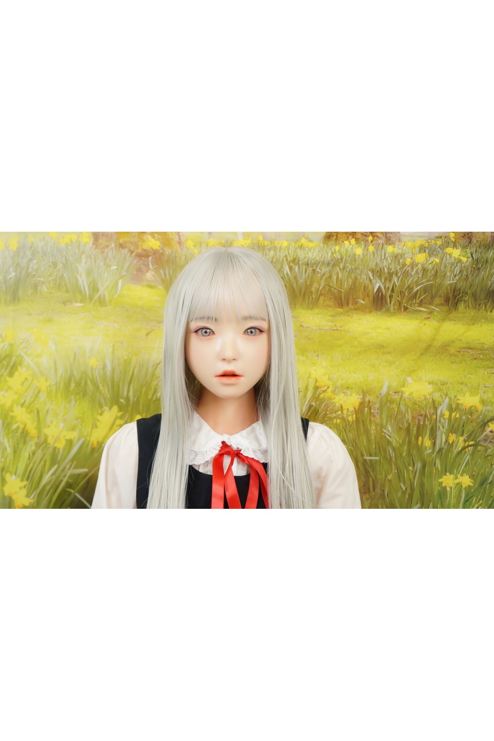 【中古】FUDOLL #8硬めシリコンヘッド148cm Dカップ 衣装付属 ボディ超リアルメイクOP ゼリー胸 指関節OP 自立加工OP 眉毛と睫毛の植毛 視点移動 EVO新骨格 肌色 ナチュラル