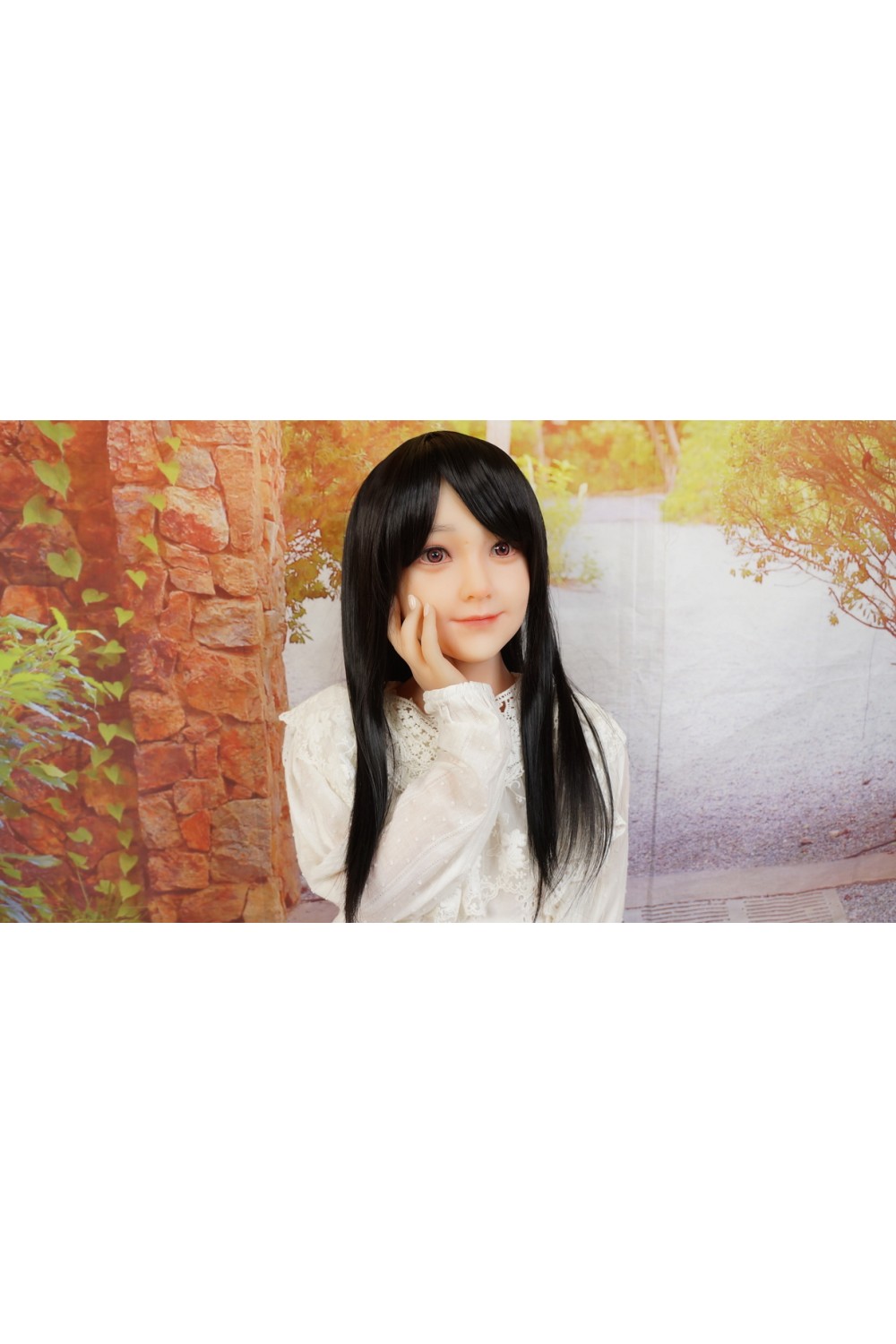 My Loli Waifu #玲奈Rena 126cm AAカップ 軟性シリコンヘッドOP 眉毛・睫毛植毛 超リアルメイクOP 自立加工OP 視線移動 EVO新骨格 肌色 ナチュラル