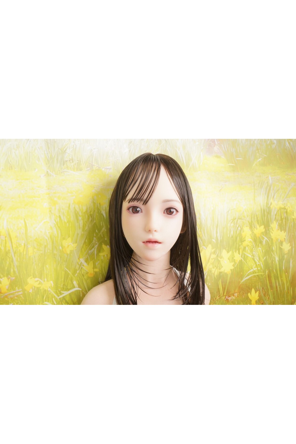 【O新古超美品 ホール未使用品】Real Girl #M1硬めシリコンヘッド 95cm普通乳 トルソー (A工場製) 【フルシリコン製】