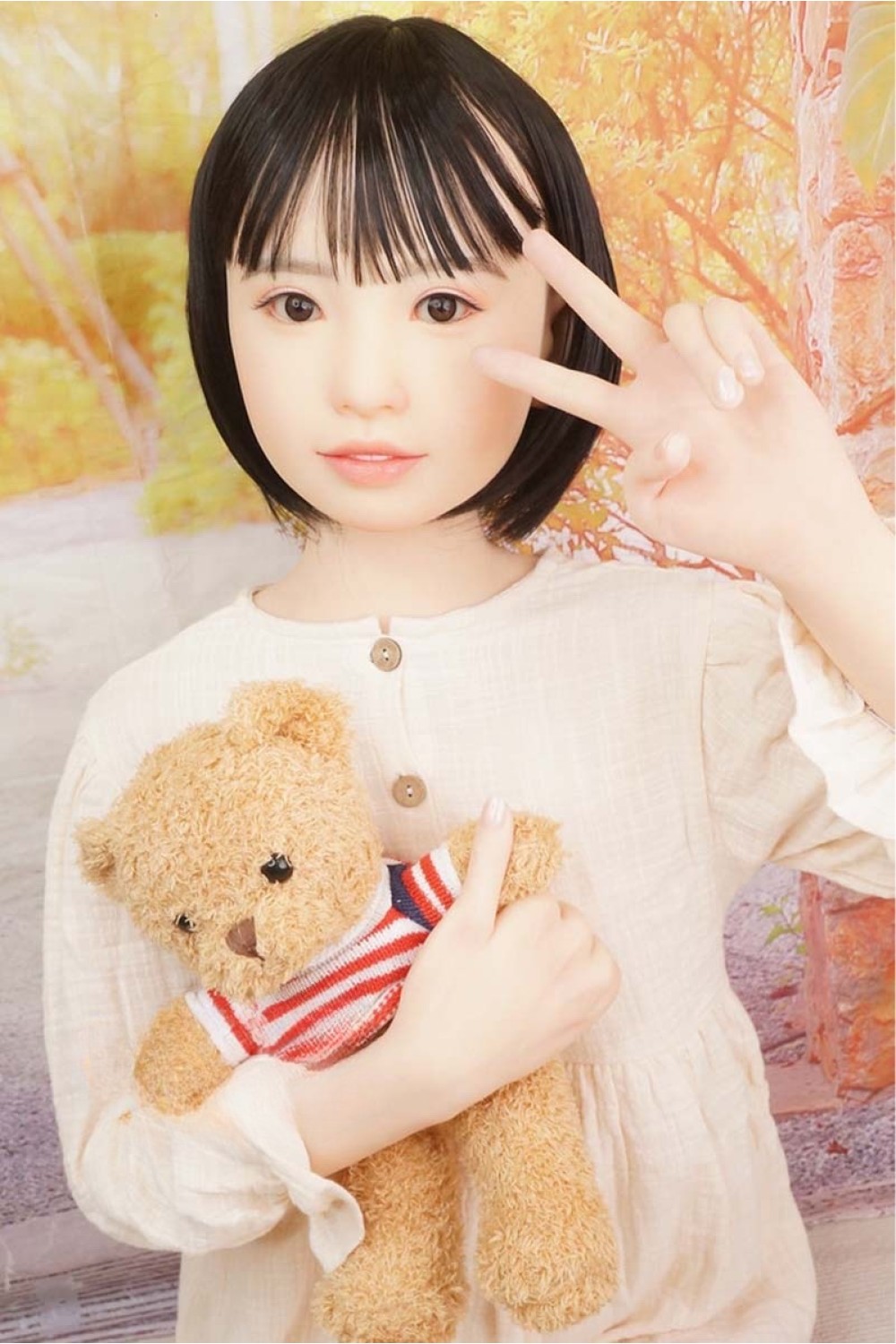 【中古】【O初心者応援パック 新古超美品ホール未使用品】J-cute #AGD01 澪硬めシリコンヘッド 149cm バスト平 【フルシリコン製】