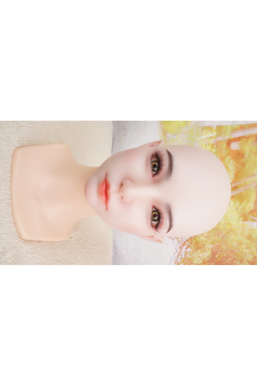【中古】【O新古超美品 ホール未使用品】Yearndoll #219軟性シリコンヘッド単品(158〜163cm推奨)