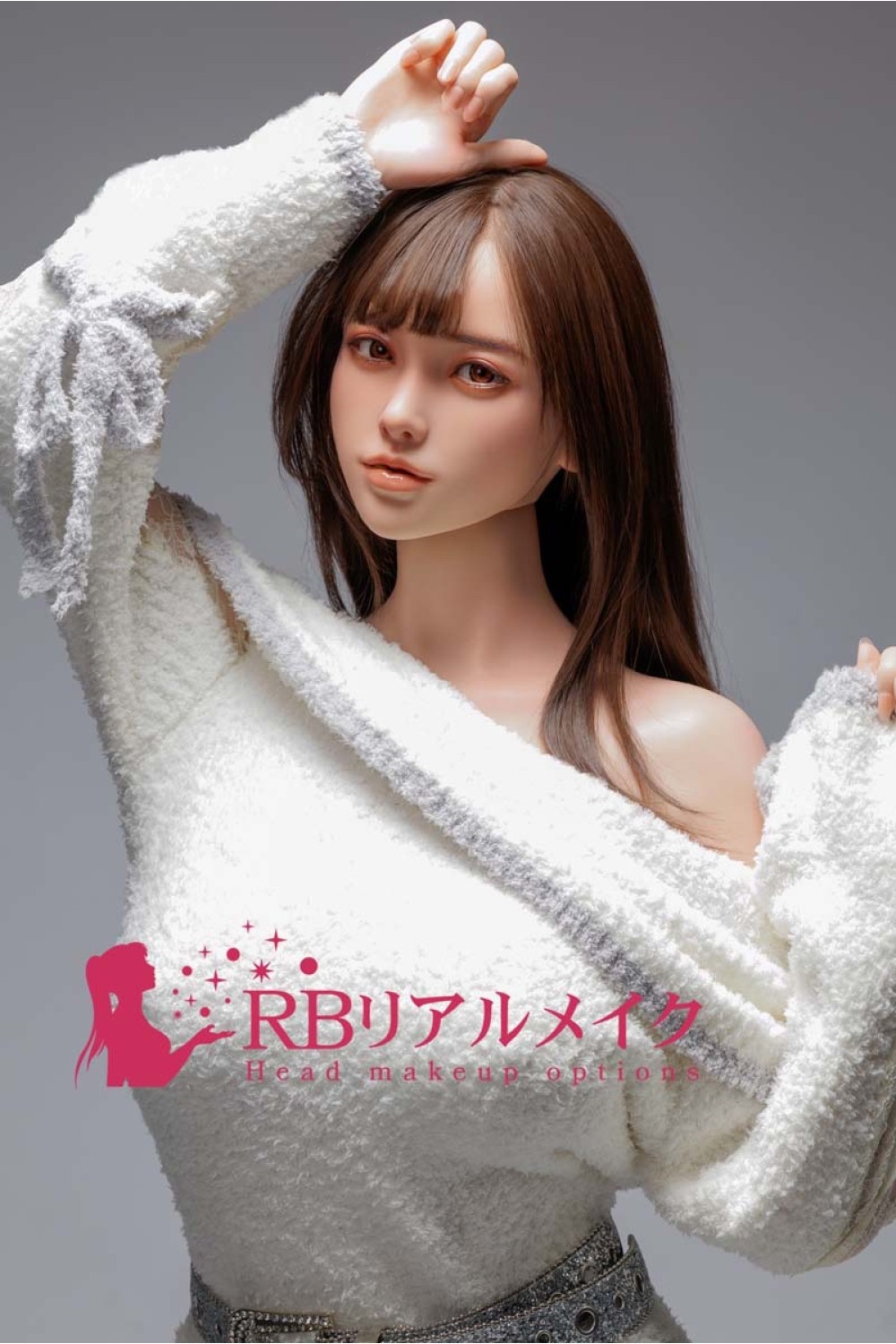 【新品】FUDOLL #J032小北 RBリアルメイク（口開閉機能+リアル口腔付き) (フルシリコン製) 最新作 超リアルメイク込 165cm Fカップ FUD 0067