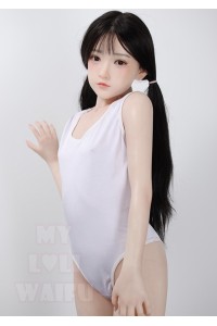 【新品】My Loli Waifu 略称MLWロり系ラブドール フルシリコン製 138cm AAカップ 陽葵Haruki頭部 メイク選択可能 MLW 0032