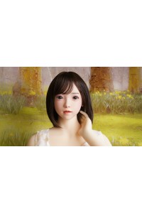 【初心者応援パック 美品】SHEDOLL #洛小夕（Luoxiaoxi）模擬口腔+オーラル機能＋顎関節ありの軟質ヘッドOP 158cm Cカップ 衣装付属 ゼリー胸 眉毛と睫毛の植毛 視点移動 EVO新骨格 肌色 ナチュラル