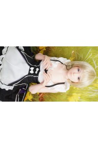 【中古】【初心者応援パック 中古超美品】WAXDOLL #GF05硬めシリコンヘッド 85cm バスト平【フルシリコン製】