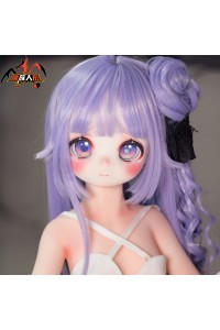 【新品】6kg ソフトビニール製頭部 TPE製ボディ MOZU DOLL 85cm Aカップ MOZU DOLL 独角兽 ユニコーン 肌色＆眼球色＆メイク＆ウィッグ＆衣装は宣材写真と同じ 小型で軽量化で収納しやい 使いやすい MOZU 0002