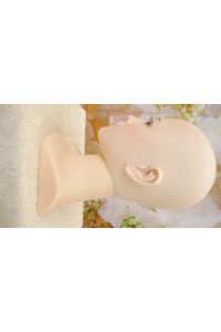 【新品未使用品】BB Doll #c26(sakura)ヘッド 眉毛と睫毛の植毛 視点移動 シリコンヘッド単品