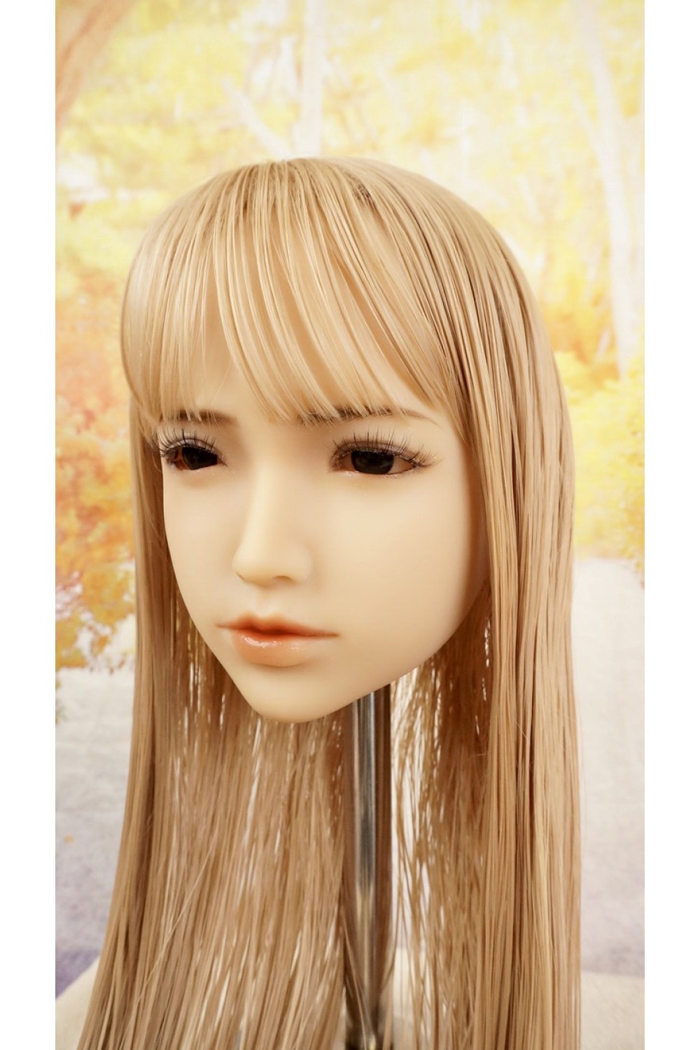 【中古】【O新古超美品 ホール未使用品】Sanhui Doll #23 お口の開閉機能OP シリコンヘッド単品(156〜168cm推奨)