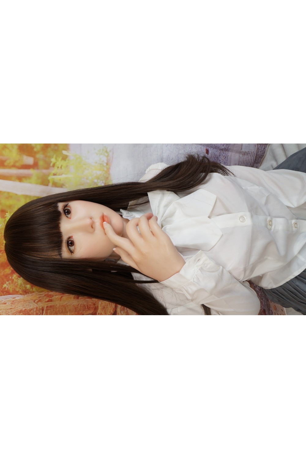 BB Doll #C26ヘッド 150cm Cカップ 植毛仕様 血管メイク 人肌模様加工 自立加工 視線移動 新骨格 肌色 ナチュラル