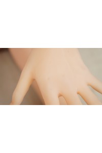 【美品】Only Love #6 硬質シリコンヘッド 158cm巨乳 ゼリー胸 下睫毛の植毛 指関節OP 自立加工OP 視点移動 EVO新骨格 肌色 ナチュラル
