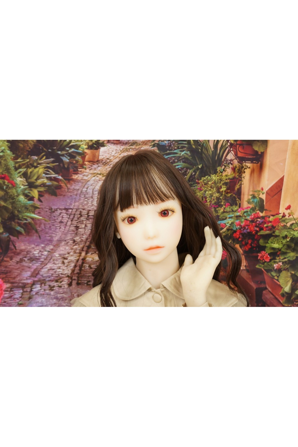 【中古】MOMODOLL#017-C 『瞳』ヘッド 138cm Aカップ 自立加工OP EVO骨格 肌色 自然