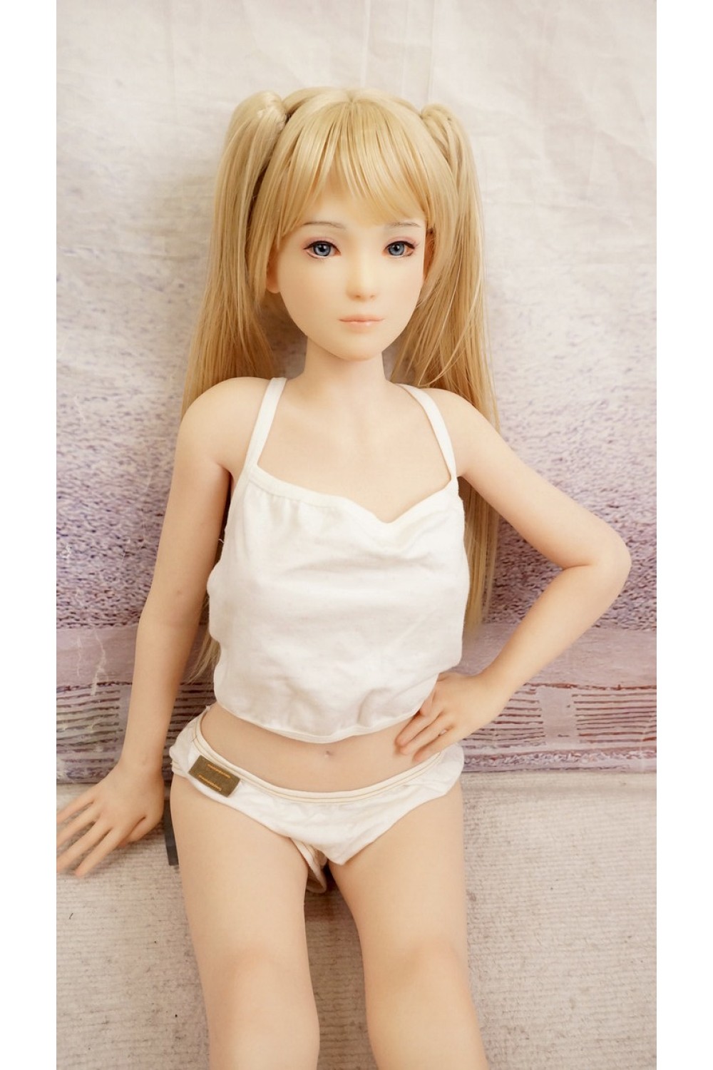 【中古】【O初心者応援パック 新古超美品ホール未使用品】WAXDOLL #GF05硬めシリコンヘッド 85cm バスト平 ボディのリアルメイク 膣の柔らか仕上げ【フルシリコン製】