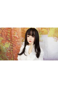 Real Girl #R36 シリコンヘッド 148cm Cカップ 衣装付属 ゼリー胸 硬めシリコンヘッドOP 職人メイクOP 眉毛睫毛植毛 自立加工OP 視線移動 EVO骨格 肌色 ナチュラル
