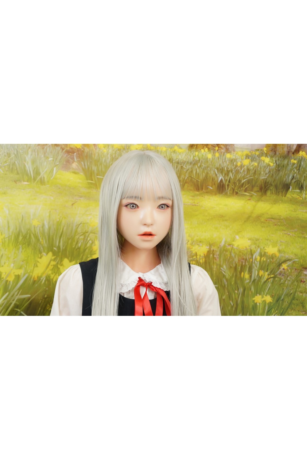 【中古】FUDOLL #8硬めシリコンヘッド148cm Dカップ 衣装付属 ボディ超リアルメイクOP ゼリー胸 指関節OP 自立加工OP 眉毛と睫毛の植毛 視点移動 EVO新骨格 肌色 ナチュラル