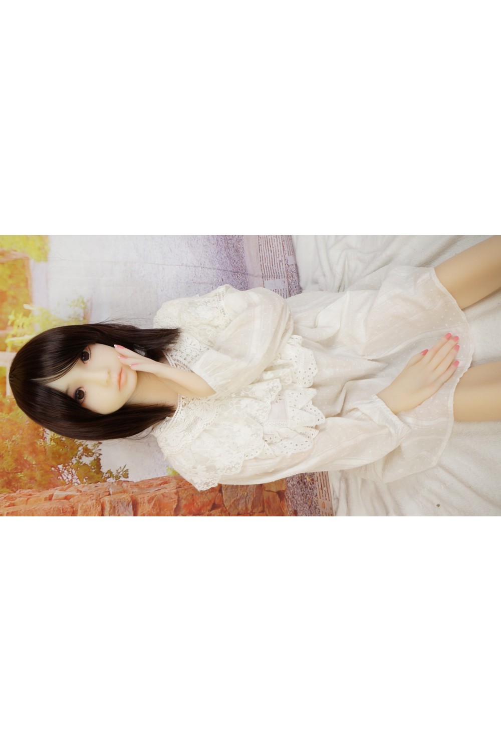WM Dolls Mini #204 138cm Eカップ ゼリー胸OP ボディリアルメイクOP 新骨格 肌色 ナチュラル
