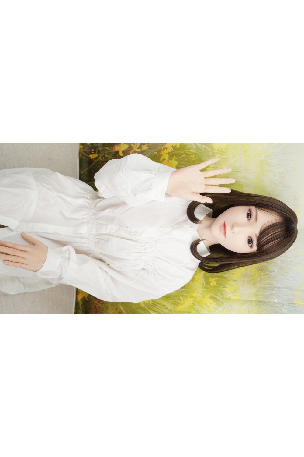 【中古】【初心者応援パック 中古超美品】FUDOLL #J001伊伊硬質シリコンヘッド 150cm Bカップ ボディのリアルメイク 【フルシリコン製】