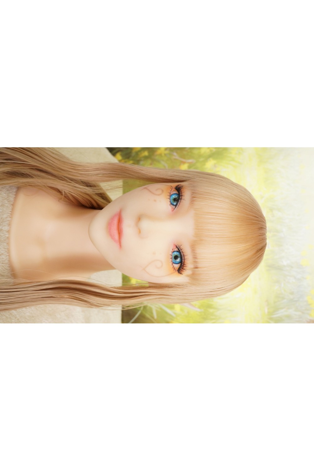 【新古超美品】SEDOLL #22 (Bタイプメイク )エルフヘッド 肌色 ナチュラル TPEヘッド単品