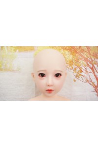 【中古】【O初心者応援パック 新古超美品ホール未使用品】CATDOLL #Doraソフトシリコンヘッド あご関節（口開閉機能）あり 88CM