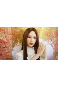【新古美品ホール未使用品】Sexye DOLL #Jasmin 149cm Cカップ シリコンヘッド 軽量化版 ゼリー胸 髪植毛 自立加工 眼球移動 肌色 ノーマル