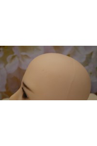 【中古】Sanhui Doll #Yukiヘッド 肌色 ナチュラル シリコンヘッド単品