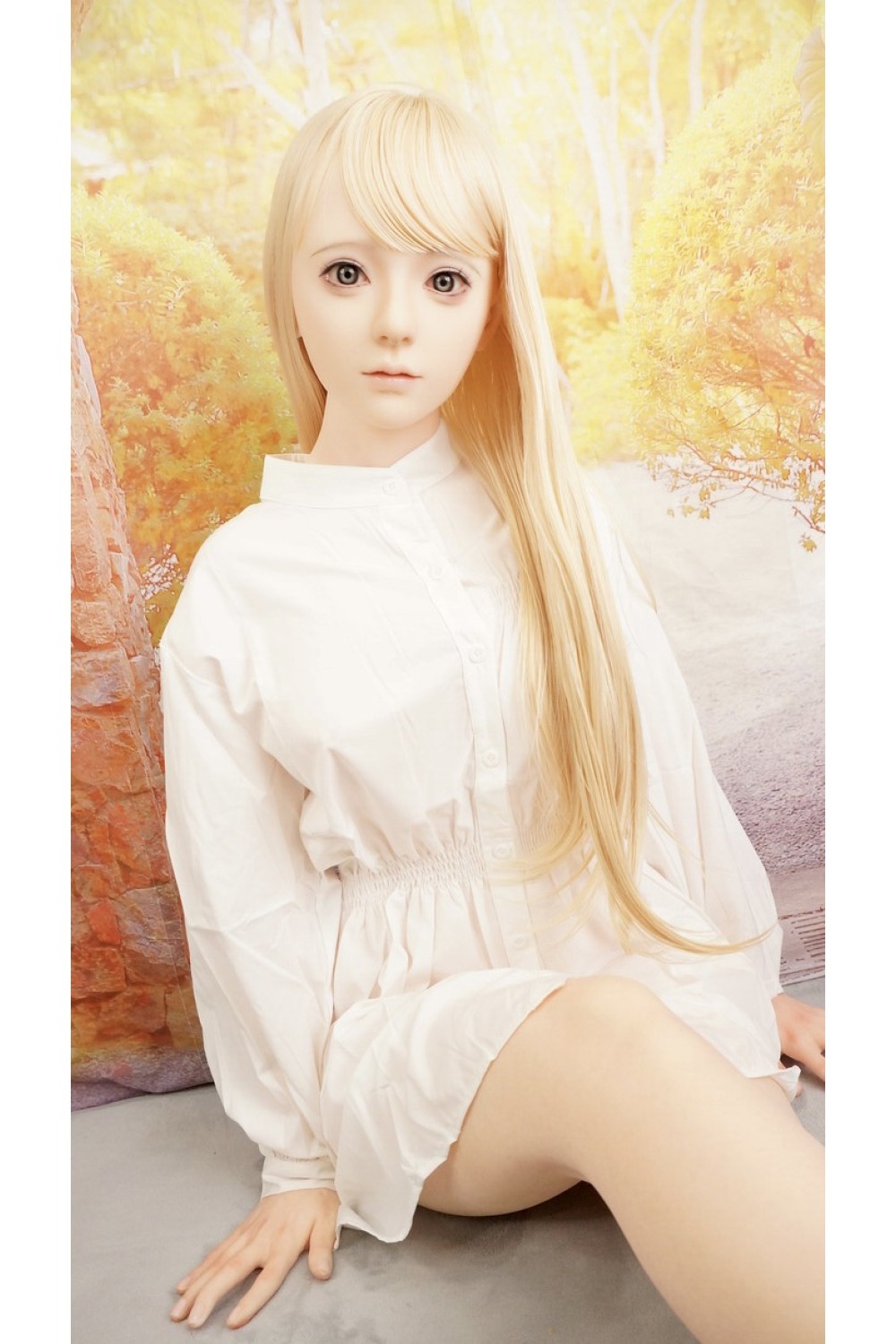 【中古】【初心者応援パック 中古超美品】蛍火日記 #琉璃 軟性シリコンヘッド ヘッドメイク① 159cm Eカップ ボディ超リアルメイク お尻の柔らか仕上げOP 【フルシリコン製】