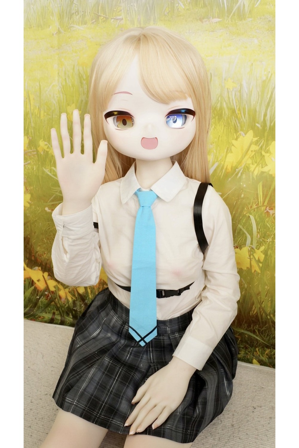 【中古】【初心者応援パック 中古超美品】MOZU Doll #星葉(Seiya)ちゃん硬めビニールヘッド 130cm Aカップ 自立加工OP