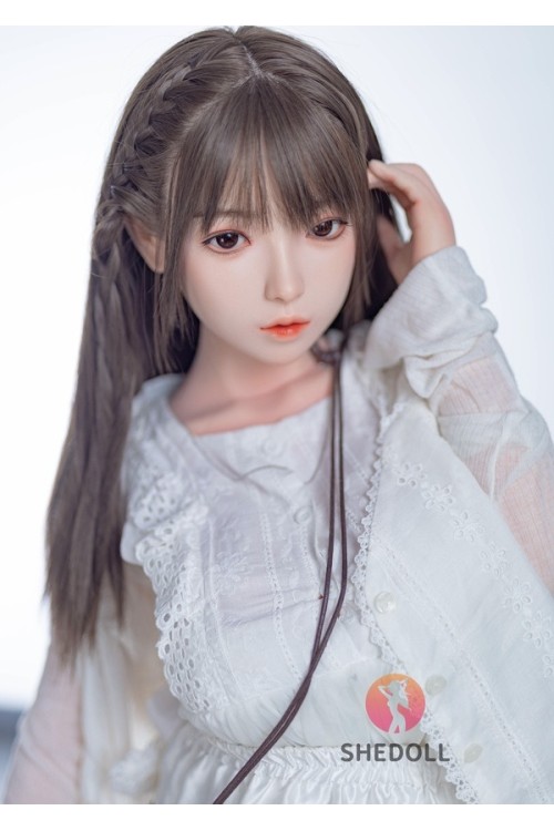 【新品】SHEDOLL 148cm Dカップ 柠檬（Ningmeng）ヘッド ラブドール ボディー材質など選択可能 カスタマイズ可能 掲載画像はフルシリコン製 髪の毛植毛付き SHE 0071