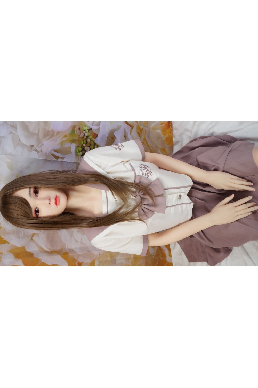 FUDOLL #5ヘッド 158cm Cカップ シリコンヘッド＋TPEボディ 眉毛と睫毛植毛 中空胸 自立加工 指関節オプション