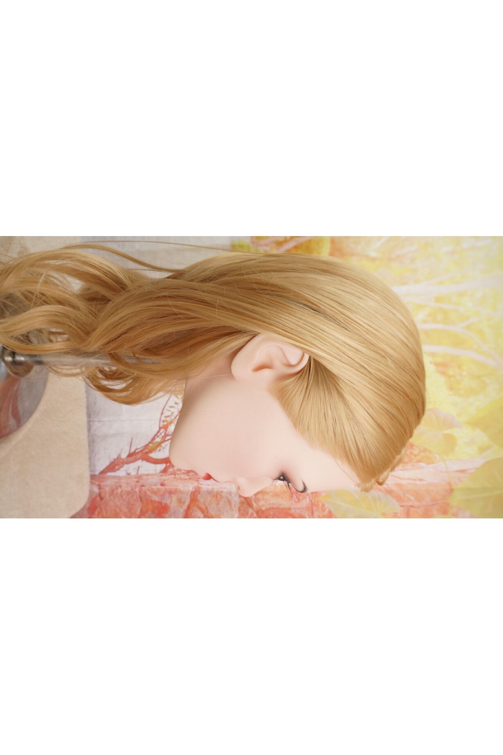 【O新古未使用品】Starpery #Adele軟性シリコンヘッド単品 髪の毛の植毛OP (160〜170cm推奨)