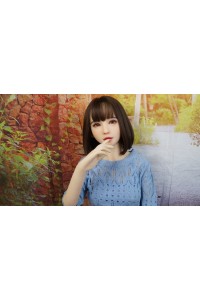【新古美品ホール未使用品】 Real Girl #R6ヘッド 155cm Cカップ 軽量版ボディ ゼリー胸 高級職人メイク 植毛仕様 自立加工 肌色 ナチュラル
