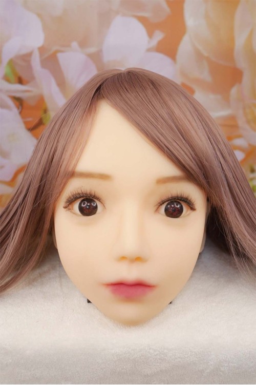 【当店オリジナルメイク 美品】TPEドール #4 TPEヘッド単品 専用ジョイント 肌色 ナチュラル
