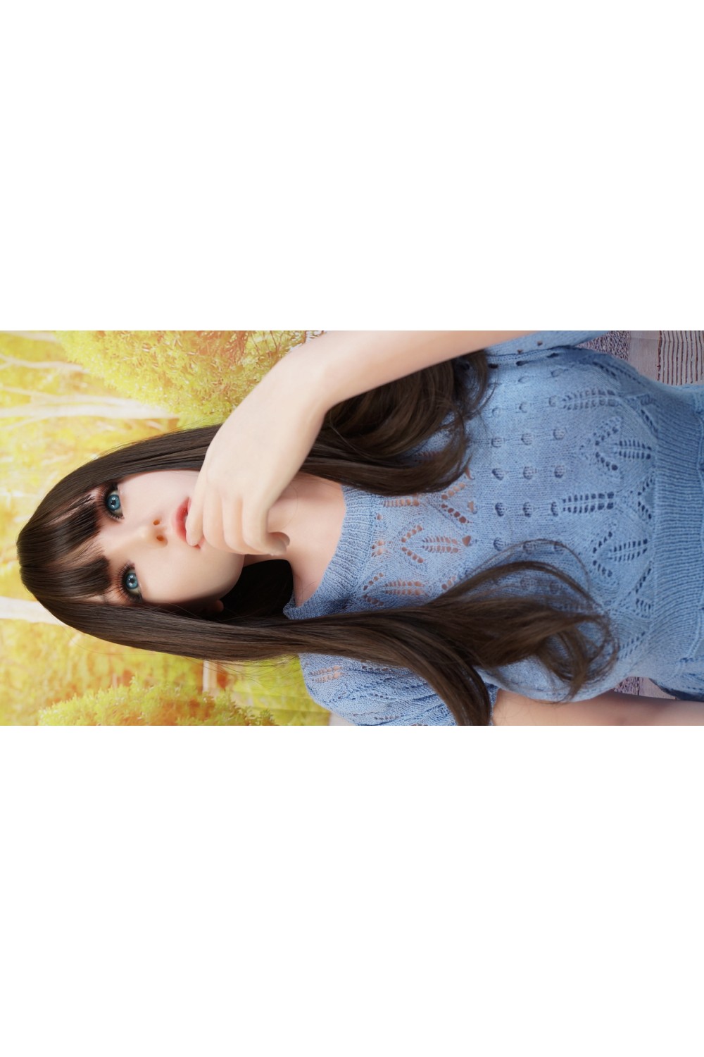 RZR Doll（人造人） 155cm Eカップ #No.9Ailinna ゼリー胸 植毛仕様 リアルメイク 指関節 自立加工 視線移動 肌色 ピンク