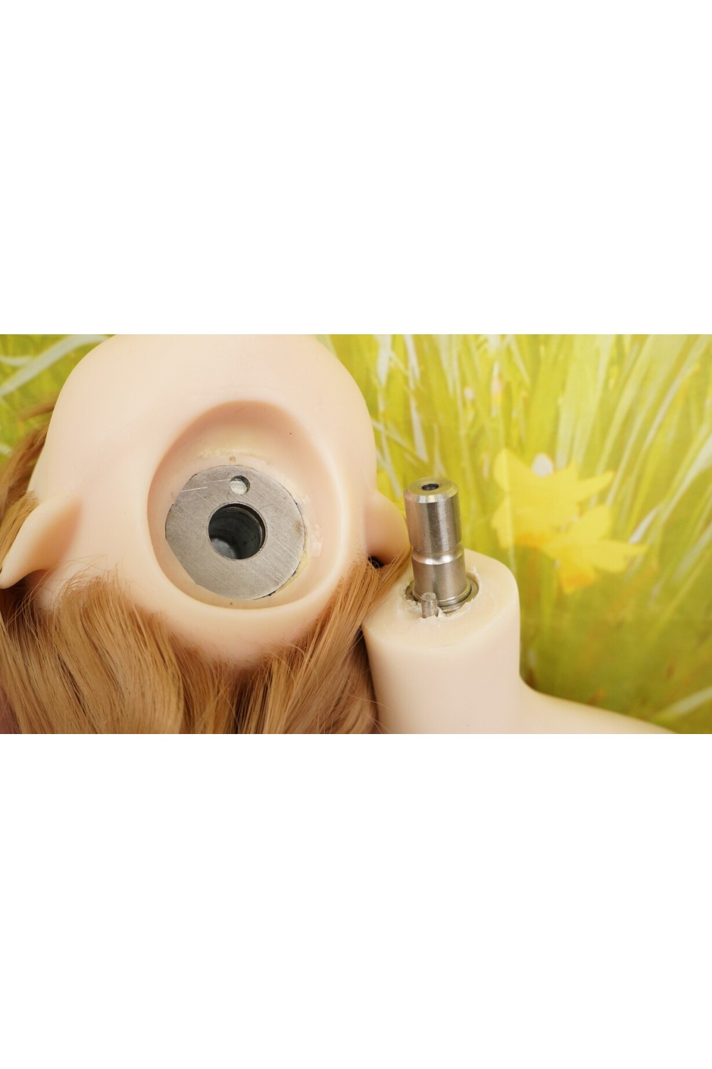 【O初心者応援パック 国内検品済 新品未使用即納品】 DollHouse168 色気美人 #ネコ娘シリコンヘッド 髪の毛の植毛 95cm Bカップ 【フルシリコン製】【生産終了モデル】