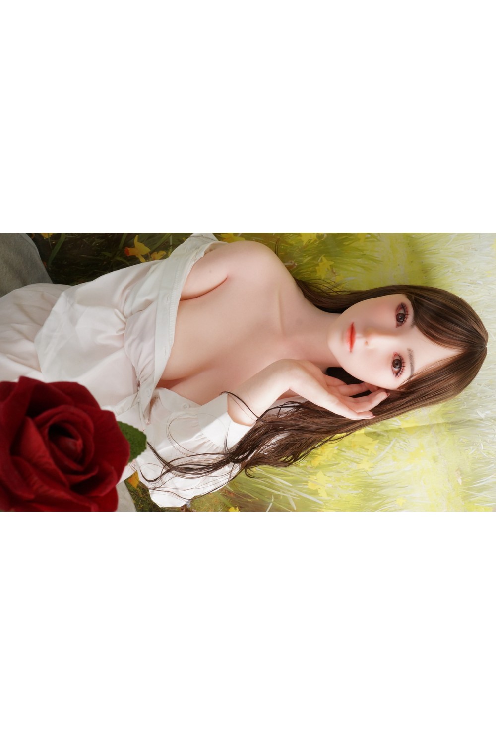 【O初心者応援パック 新古超美品ホール未使用品】Irontechdoll #S24 Miyuki軟性シリコンヘッド 153cm Fカップ