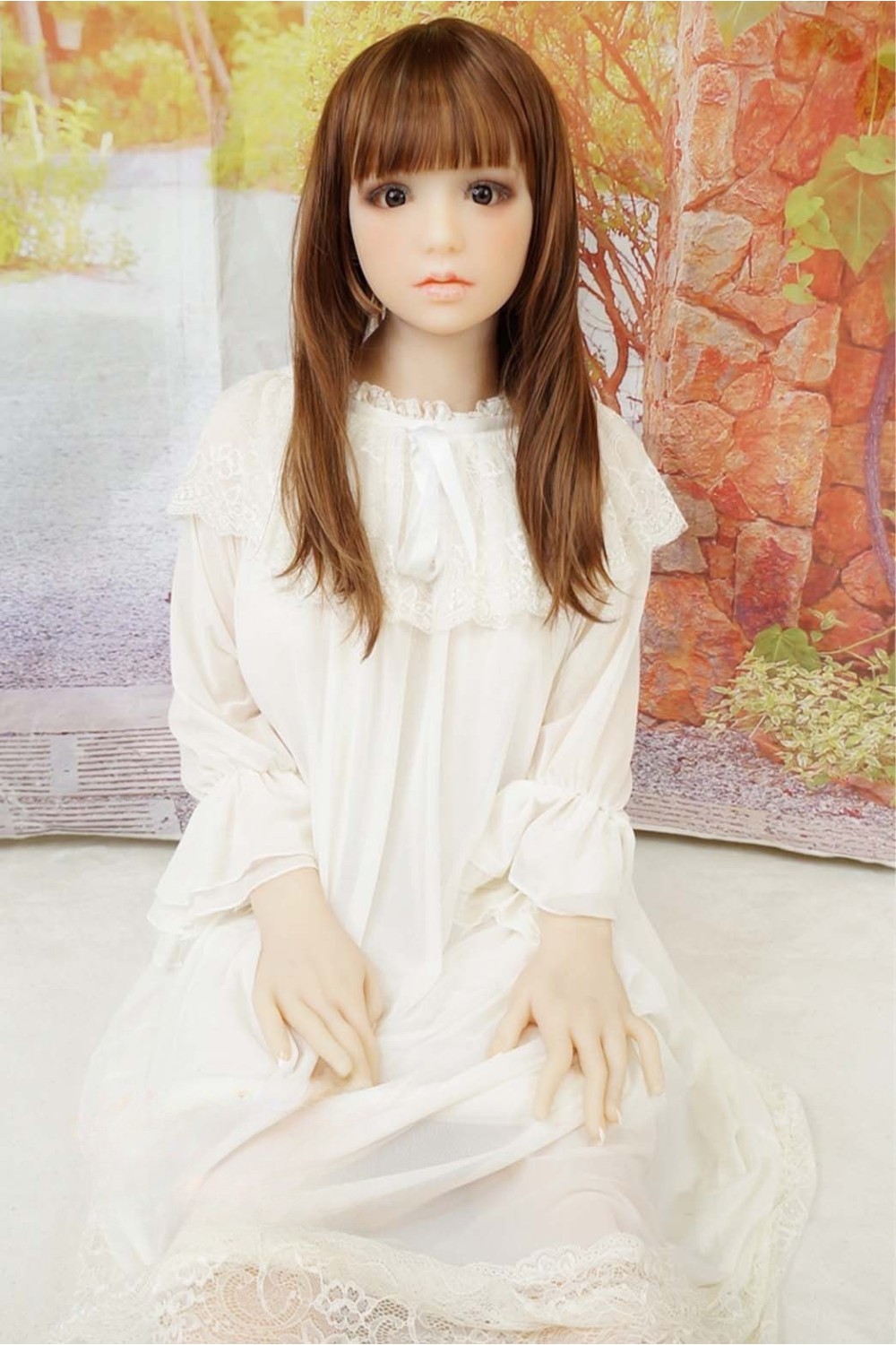 【中古】PiperDoll #Risako シームレス160cm Plus Jカップ 中空胸 自立加工OP 陰毛植毛OP EVO骨格OP 肌色 ホワイト