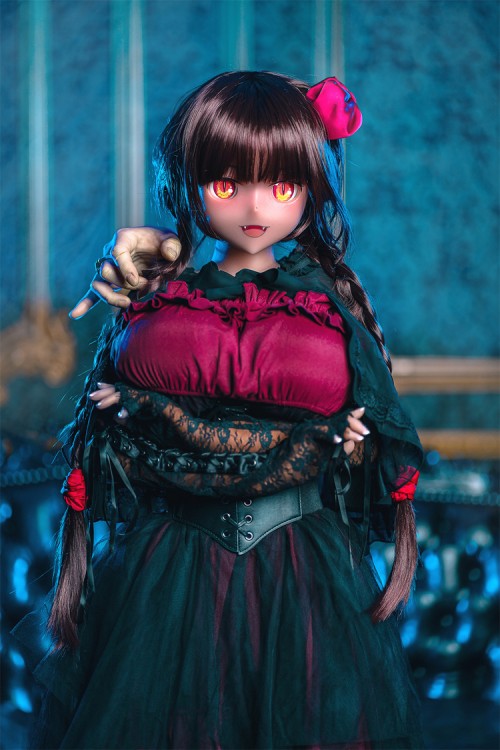 【新品】フルシリコン製 アニメドール 凹凸咪 Aotume 155cm Hカップ 欧米風#1ヘッド 及びボディー材質選択可能 AOT 0001