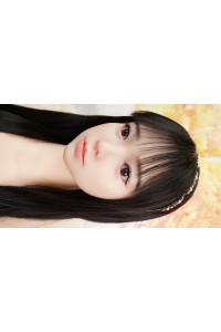 【中古】【O新古超美品 ホール未使用品】CATDOLL #Tamiソフトシリコンヘッド(オーラル機能+口開閉機能あり+口腔機能)単品 髪の毛の植毛OP(136〜146cm推奨)