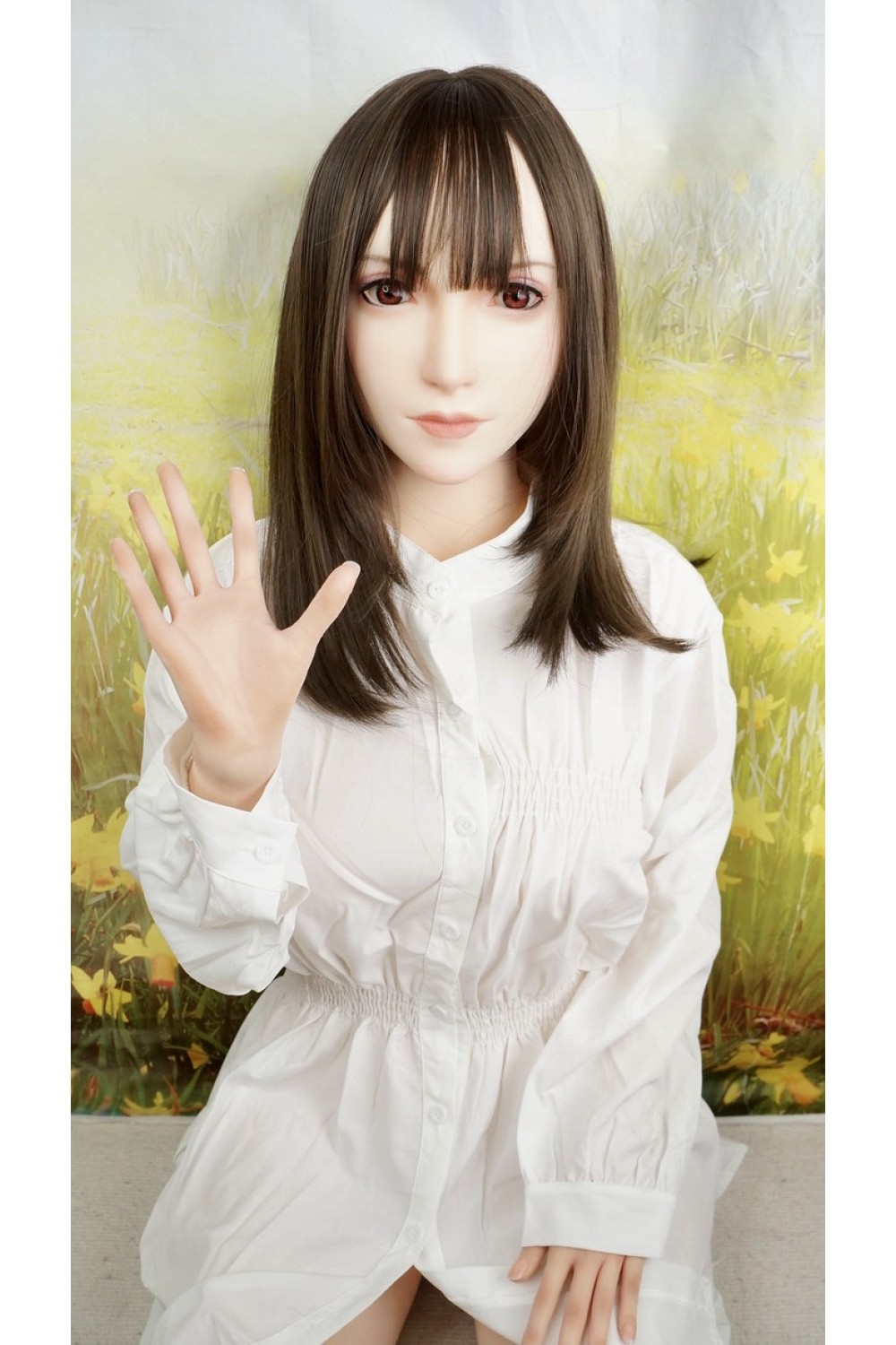 【中古】【初心者応援パック新古超美品ホール未使用品】Game Lady #No.03 硬質シリコンヘッド 167cm Dカップ 【フルシリコン製】