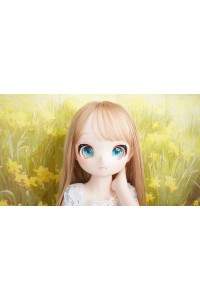 【初心者応援パック 新古超美品】MOZU DOLL # 黄豆狐 ソフトビニール製 ヘッド115cm Aカップ