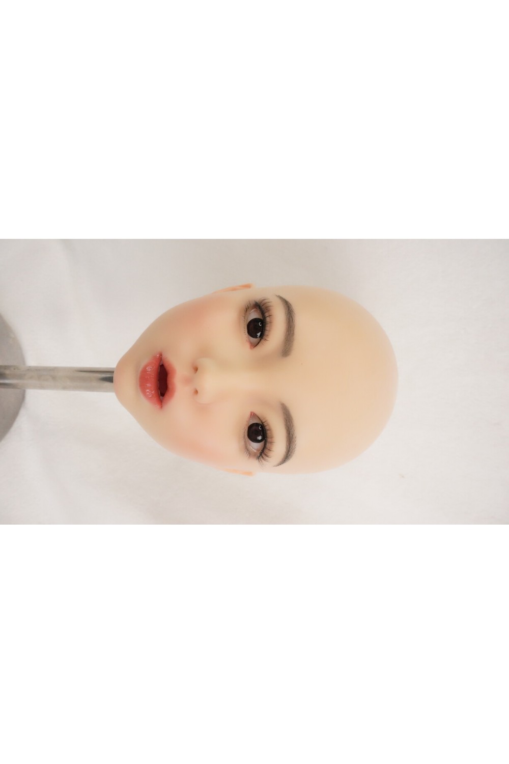 【中古】【O新古超美品 ホール未使用品】Real Girl (D工場製) #D6軟質シリコンヘッド 職人メイク 口開閉機能付き リアルな口腔構造 単品 (140〜170cm推奨)